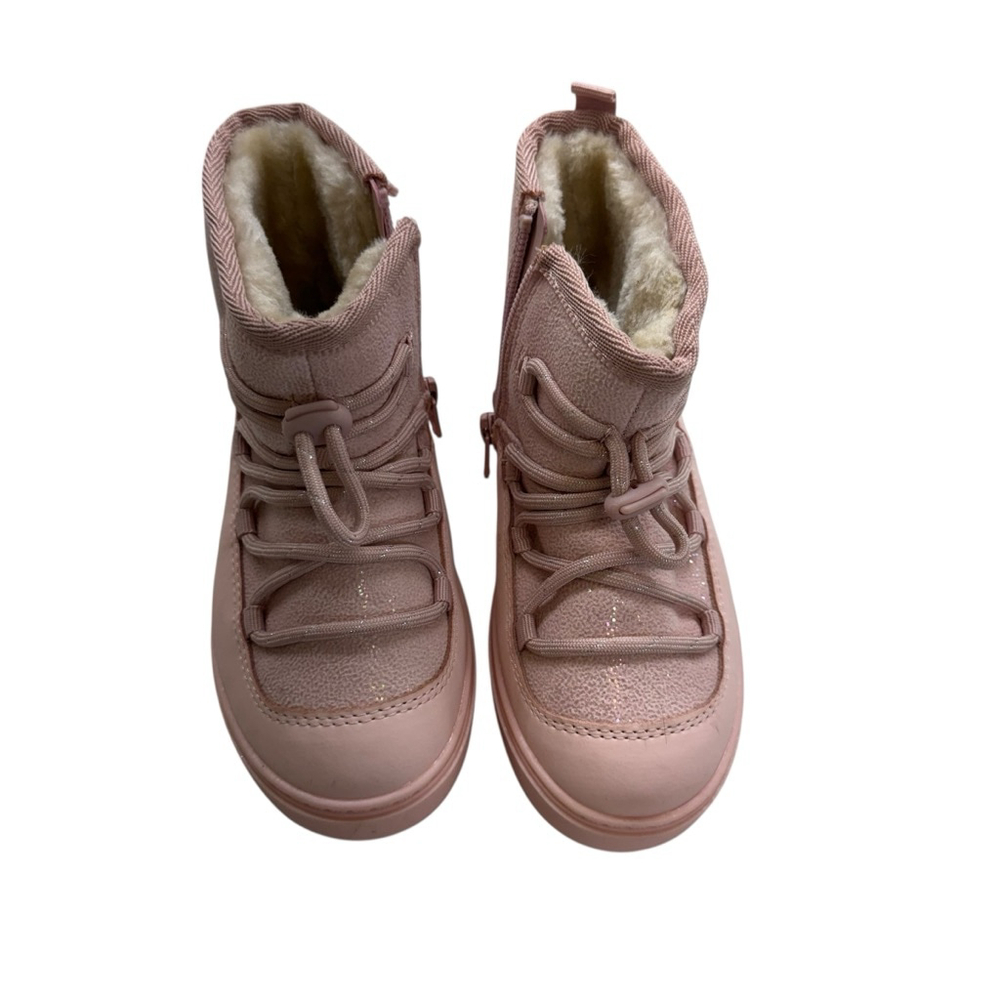 Girls Cat & Jack Boots Size 10 Pink Winter